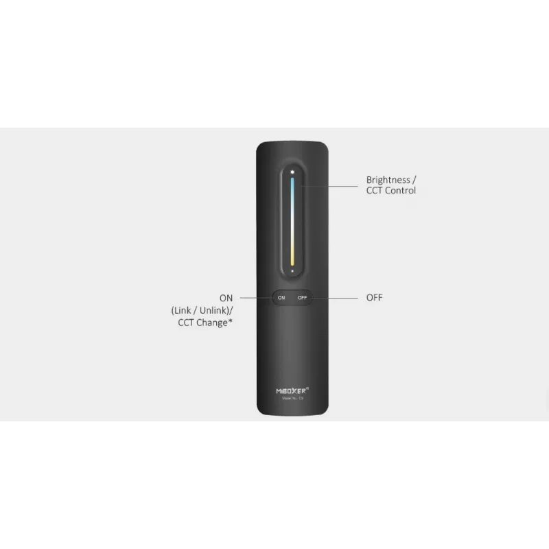 Miboxer Synergy 21 LED τηλεχειριστήριο 2,4 GHz Dual White CCT+ Dimmer (C3-W)