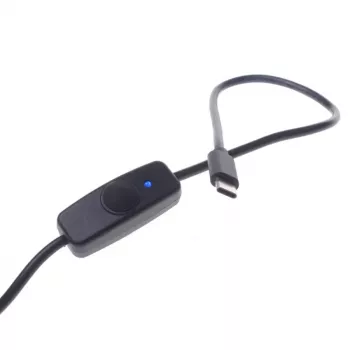 ALLNET Rock Pi 4 καλώδιο USB-A σε USB-C τροφοδοσίας/δεδομένων με διακόπτη (ROCKPI_USB-ATOC_SW)
