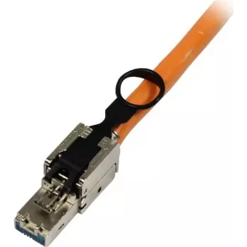 Synergy 21 CAT6A RJ45 βύσμα TP πεδίου συναρμολόγησης, χωρίς εργαλεία, θωρακισμένο, ασφάλιση Push/Pull