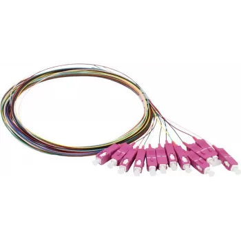 Synergy 21 S215524 Fibre Optic Pigtail SC OM4 2m συσκευασία 12 τεμ. χρωματιστά