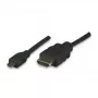 ALLNET καλώδιο HDMI σε Micro HDMI 1m 4K/60Hz μαύρο (ALL-HDMI-Micro-1m)