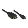 ALLNET καλώδιο HDMI σε Micro HDMI 1m 4K/60Hz μαύρο (ALL-HDMI-Micro-1m)