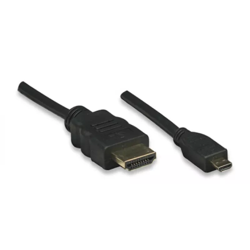 ALLNET καλώδιο HDMI σε Micro HDMI 1m 4K/60Hz μαύρο (ALL-HDMI-Micro-1m)
