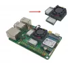 ALLNET Rock Pi 4C+ Heatsink Set (Rock4C+Heat-Set) - παθητικό σετ ψύξης για Radxa Rock Pi 4C Plus