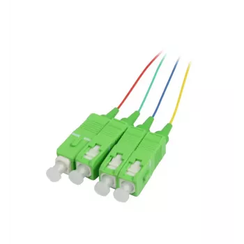 Synergy 21 LWL Pigtail SC/APC 9/125µm 1,5m OS2 συσκευασία 4 τεμ. με χρωματική κωδικοποίηση G.657.A2 (S215599V1)