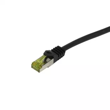 Synergy 21 Καλώδιο Patch RJ45 CAT6A S-STP (S/FTP) 500 MHz 12,5 m Μαύρο PUR Εσωτερικού/Εξωτερικού/Βιομηχανικού Χώρου Ανθεκτικό σε UV/Νερό/Λάδι AWG26 με Καλώδιο CAT7
