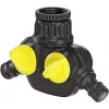Kärcher σύνδεσμος γωνίας 45° 1/2 ίντσας για Rain System - μαύρο/κίτρινο (2.645-199.0)