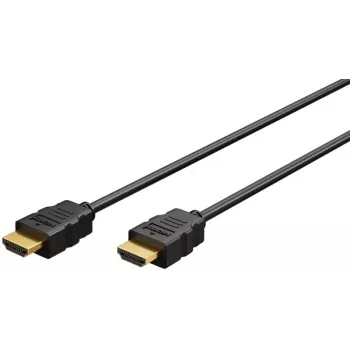 Goobay Καλώδιο HDMI 2.0 με Ethernet 4K 60Hz 7,5 m Μαύρο