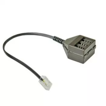 ROLINE Secomp Αντάπτορας τηλεφώνου RJ-45 (M) σε TAE-NFN (F) Μαύρο