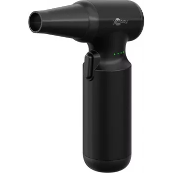 Goobay Air Duster Advanced Black - σετ καθαρισμού με 8 ακροφύσια και 3 βούρτσες 110 (77830)