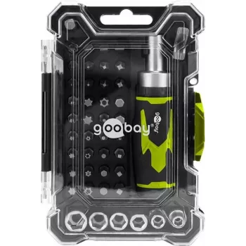 Goobay Tools Σετ κατσαβιδιών ακριβείας 43 τεμ. με bits (77842)