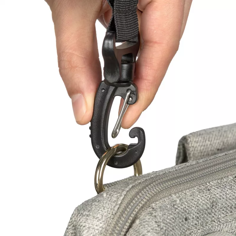 Lassig Casual Label Universal Stroller Hooks Σετ 2 τεμ. Μαύρο LHO01