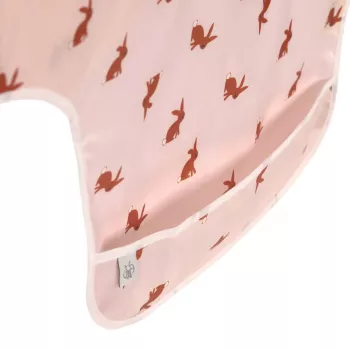 Lassig Little Forest Bunny Σετ σαλιάρες με μακρύ μανίκι 6m+