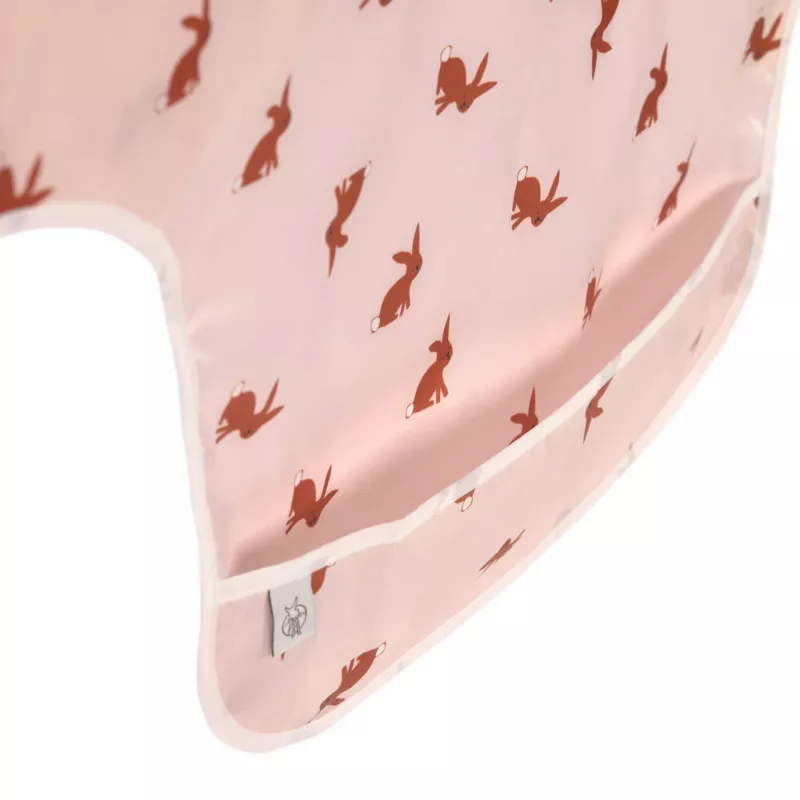 Lassig Little Forest Bunny Σετ σαλιάρες με μακρύ μανίκι 6m+