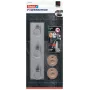 Tesa Powerbutton Classic Ράγα με άγκιστρο Ανοξείδωτο ατσάλι (59334-00000-01)