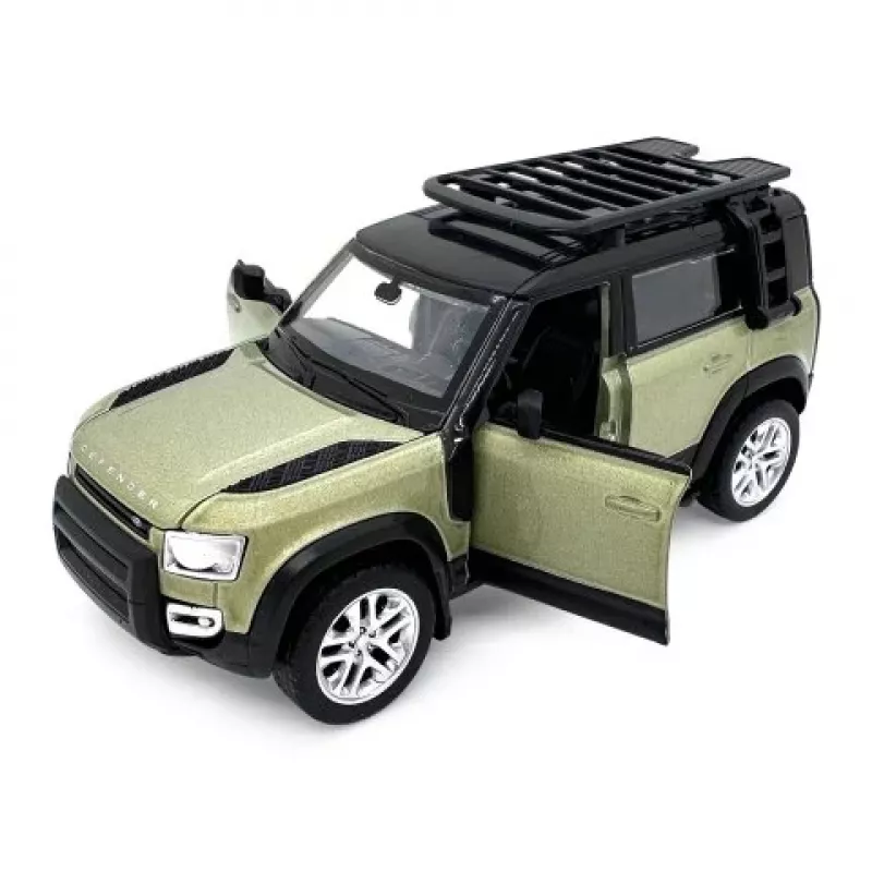 JAMARA Land Rover Defender 1:43 2in1 RC & Pull-Back Πράσινο 3+