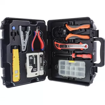 Goldtool Κιτ Βασικής Εγκατάστασης Δικτύου LAN με Tester