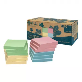 inFO Recycling Σημειώσεις Haft Standard 5644-88BOX ανάμεικτα 12 μπλοκ