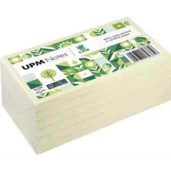 UPM Notes Σημειώσεις Haft 125x75mm 6 μπλοκ κίτρινο (5655-01PG-6)