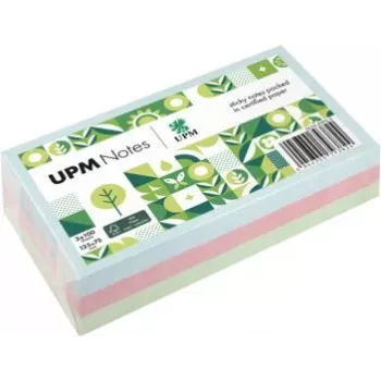 UPM Notes Σημειώσεις Haft 5655-20PG-3 παστέλ 125x75mm 100 φύλλα ανάμεικτα 3 μπλοκ