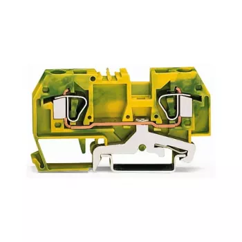 WAGO κλέμα γείωσης πράσινο-κίτρινο 0,2-6 mm² 282-907