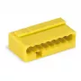 WAGO 243-508 σύνδεσμος PUSH WIRE® 8 αγωγών κίτρινο 6A 100V