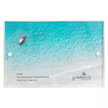 Goldbuch Pure Κορνίζα από ακρυλικό γυαλί 10x15 cm διαφανής κάθετη