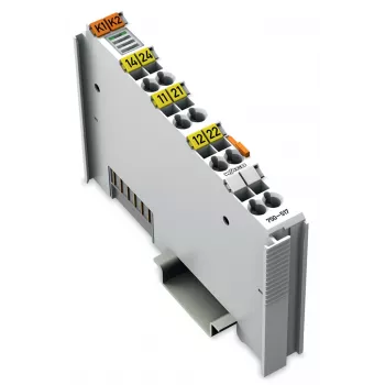 WAGO 750-517 - Module εξόδου ρελέ 2 καναλιών, απομόνωση 1,5 kV, 24 VDC, ράγα DIN