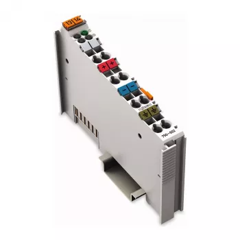 WAGO 750-602 Module τροφοδοσίας συστήματος, 24 VDC, 1,08 A, ράγα DIN, γκρι, CAGE CLAMP