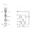 WAGO 750-626 Module φίλτρου τροφοδοσίας 24 V DC, CAGE CLAMP, γκρι