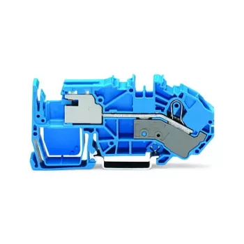 WAGO 2016-7714 Ακροδέκτης αποσύνδεσης N 1 αγωγού, 16 mm², Push-in CAGE CLAMP, μπλε