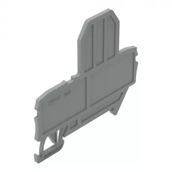 WAGO 2002-991 Πλάκα τερματισμού, γκρι, 2 mm, 67 mm, 57,2 mm, TOPJOB S