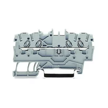 WAGO Ακροδέκτης διέλευσης 4 mm², γκρι, 32 A, 800 V, CAGE CLAMP®