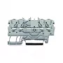 WAGO Ακροδέκτης διέλευσης 4 mm², γκρι, 32 A, 800 V, CAGE CLAMP®