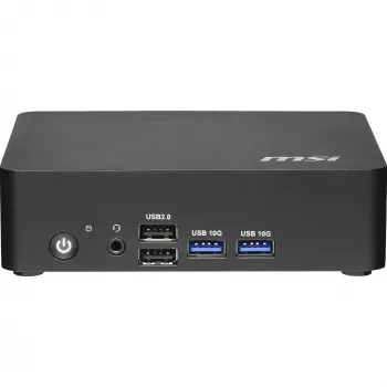 MSI Cubi NUC TWG S-007AT Mini PC, Intel Core i5-10210U, 8GB DDR4, 128GB SSD, Windows 11 Pro, Μαύρο