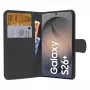 PEDEA Book Cover Classic για Samsung Galaxy S26 Plus, Μαύρο