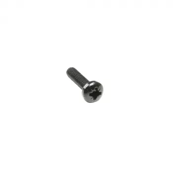 Adam Hall 5416 BLK Βίδα Μηχανής με Φακή Κεφαλή Phillips M6x20 mm Μαύρο
