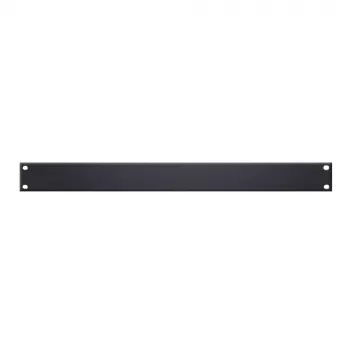 Adam Hall 87221 STL 19 inch 1U Κενό Πάνελ Rack Χάλυβας Μαύρο 1,5 mm