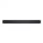 Adam Hall 87221 STL 19 inch 1U Κενό Πάνελ Rack Χάλυβας Μαύρο 1,5 mm