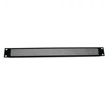 Adam Hall 87221 VR 19 inch 1U Περσίδα Εξαερισμού με Στρογγυλές Τρύπες - Μαύρο