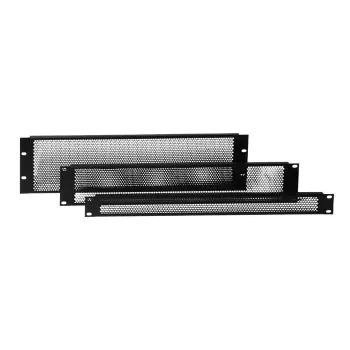 Adam Hall 87223VR πρόσοψη rack 19 inch 3U από χάλυβα μαύρη 1,5 mm