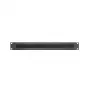 Adam Hall 19 inch τυφλή πλάκα rack 1U με λωρίδα βουρτσών 87221BRUSH μαύρη