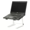 Adam Hall SLT001EW βάση laptop - λευκή - χάλυβας - 225 mm - 250 mm - 340 mm