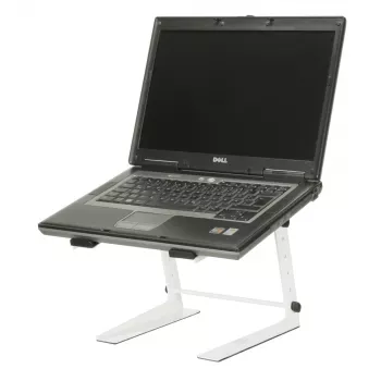 Adam Hall SLT001EW βάση laptop - λευκή - χάλυβας - 225 mm - 250 mm - 340 mm