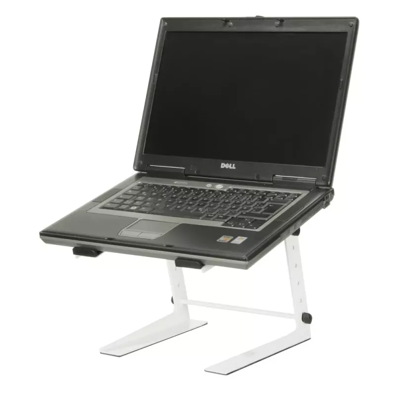 Adam Hall SLT001EW βάση laptop - λευκή - χάλυβας - 225 mm - 250 mm - 340 mm
