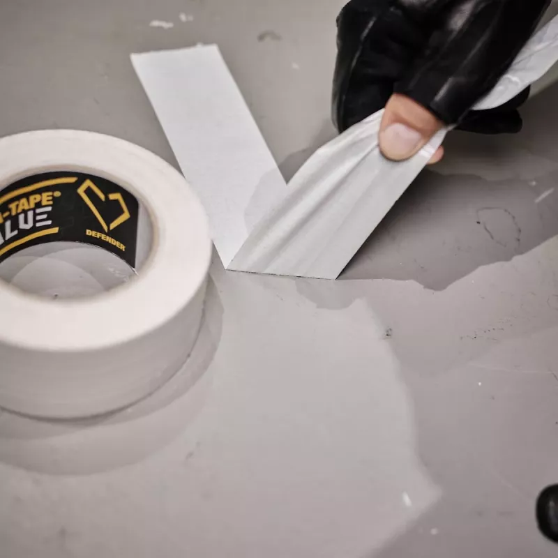 Adam Hall DTEXAVW50 Gaffer Tape λευκό 50mm x 50m