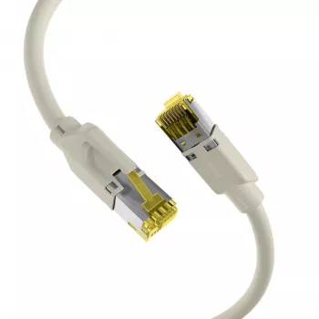 EFB-Elektronik RJ45 καλώδιο patch Cat.6A S/FTP LSZH Draka UC900 TM31 γκρι 25m