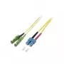EFB Elektronik Καλώδιο Patch Οπτικών Ινών E2000/APC σε SC Singlemode OS2 9/125µm 15m Κίτρινο