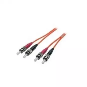 EFB Elektronik ECOFIBER Duplex Jumper ST-ST 62.5/125µm OM1 LSZH Πορτοκαλί 3,0mm 5m