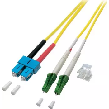 EFB-Elektronik Duplex Jumper LC/APC-SC 9/125µ, OS2, LSZH, Κίτρινο, 2,0mm, 3m